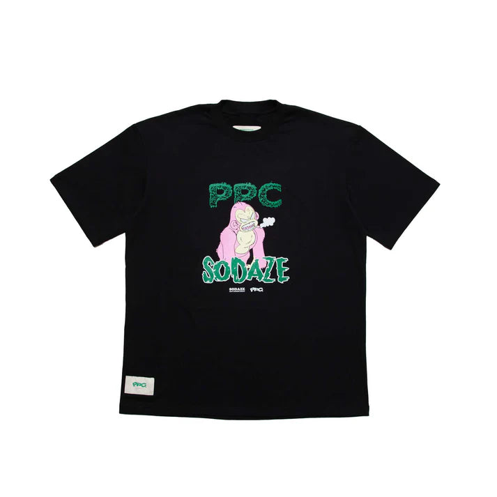 Pot Plant Club x Sodaze T-shirt - Black