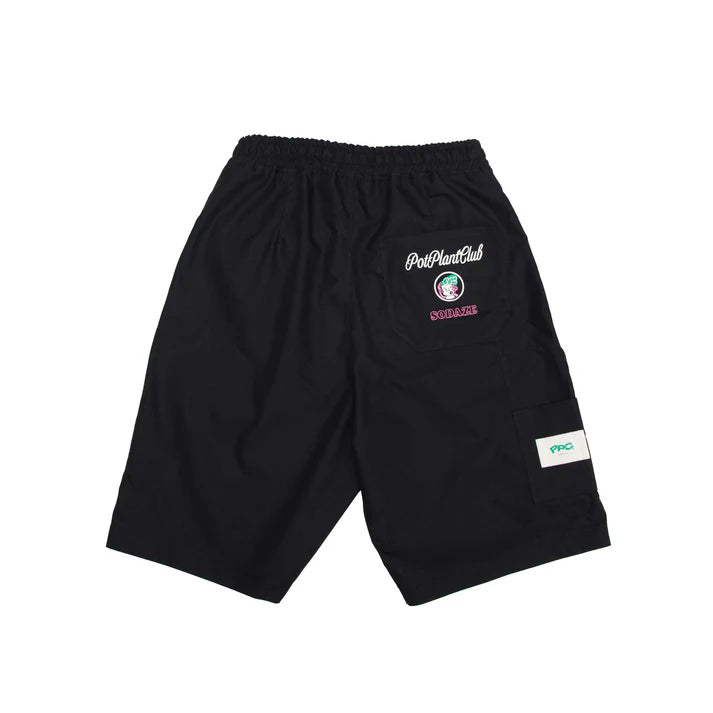 Pot Plant Club x Sodaze Shorts - Black